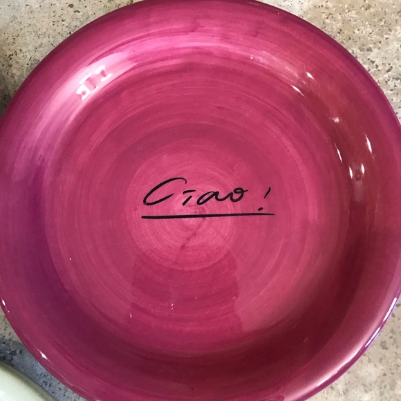 NWT! 3 Italian Themed Plates & Candle Rings - Picture 4 of 7